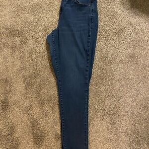 GAP Navy High-Rise Skinny Jeans